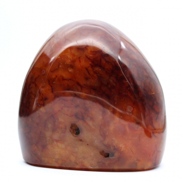 Corniola lucidata autentica per collezione e decorazione - Ornamento dal Madagascar