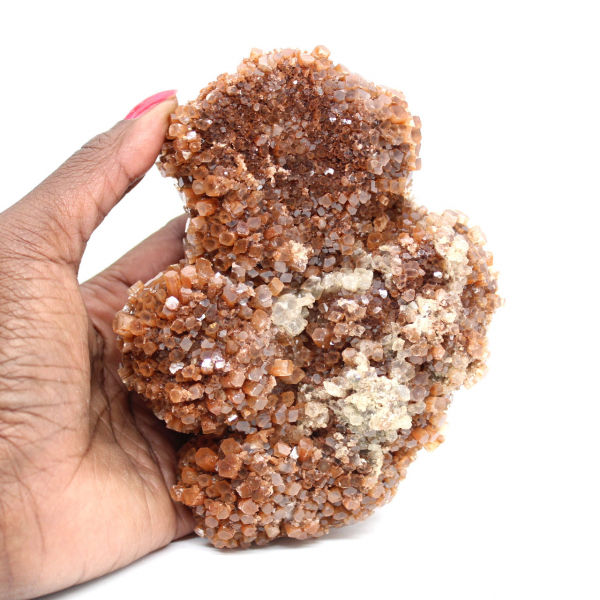 Cristalli di aragonite grezza dal Marocco