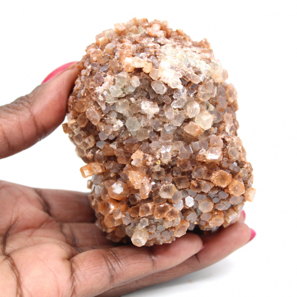 Esemplare compatto di Aragonite dal Marocco