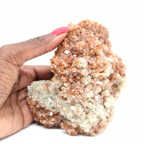 Cristalli naturali di aragonite marocchina