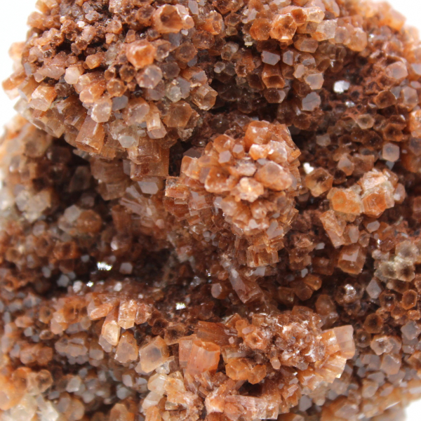 Aragonite marocchina in cristalli marroni
