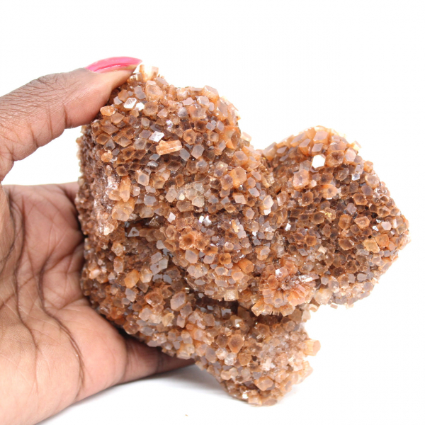 Esemplare naturale di aragonite dal Marocco