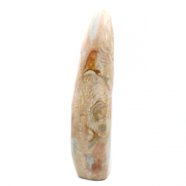 Grande pietra decorativa di diaspro levigato, minerale naturale, Madagascar