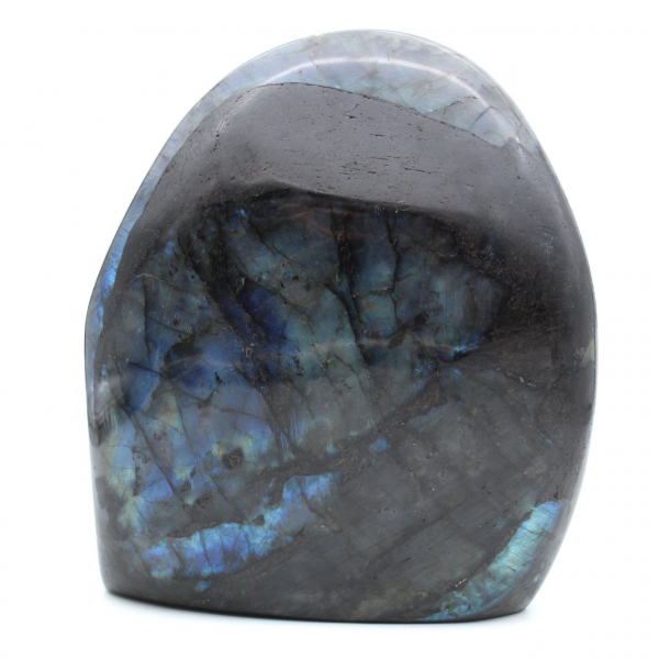 Labradorite lucidata, pietra naturale da collezione, grande formato, Madagascar