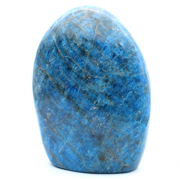 Grande apatite lucidata, esemplare decorativo, pietra naturale del Madagascar