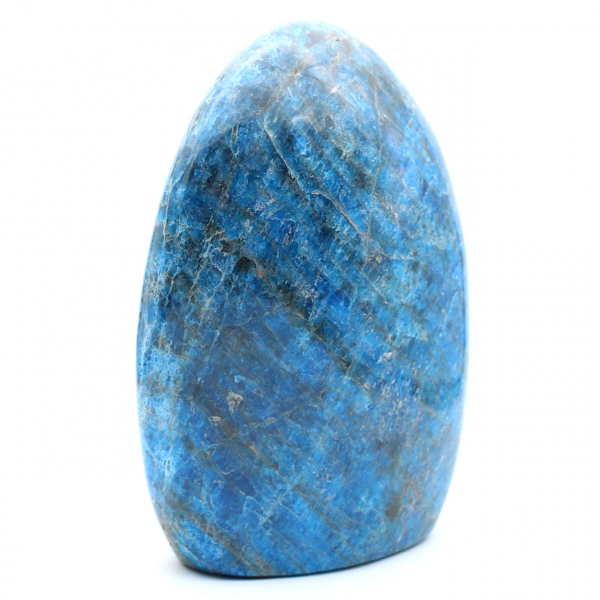 Grande apatite lucidata, esemplare decorativo, pietra naturale del Madagascar