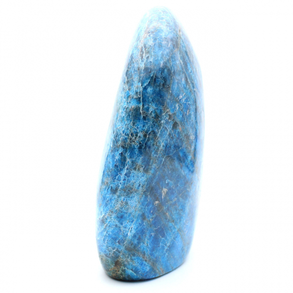 Grande apatite lucidata, esemplare decorativo, pietra naturale del Madagascar