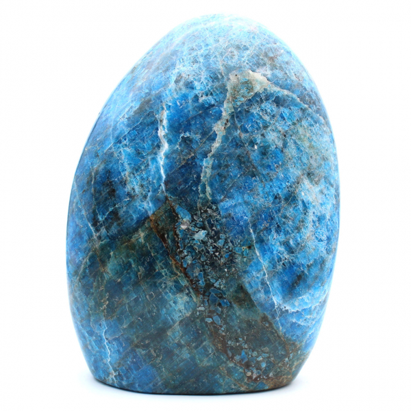 Grande apatite lucidata, esemplare decorativo, pietra naturale del Madagascar