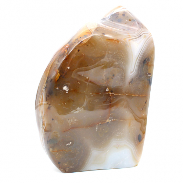 Pietra corniola lucidata del Madagascar, decorazione minerale XXL