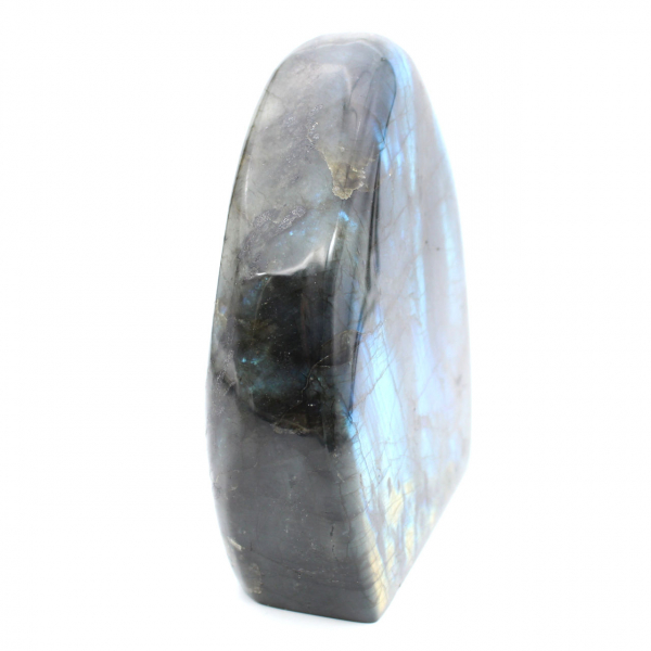 Labradorite lucidata, grande ornamento minerale, oggetto da collezione, Madagascar