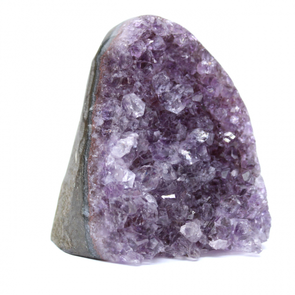 Drusa di ametista dal Brasile: pezzo decorativo naturale