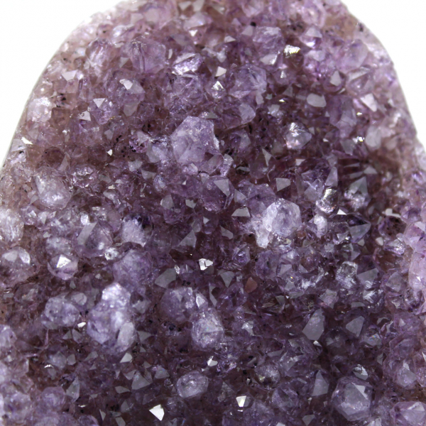 Ametista naturale dal Brasile: elegante piccola geode