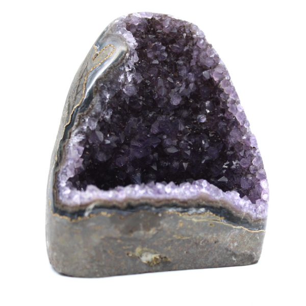 Mini geode di ametista brasiliana: collezione e decorazione