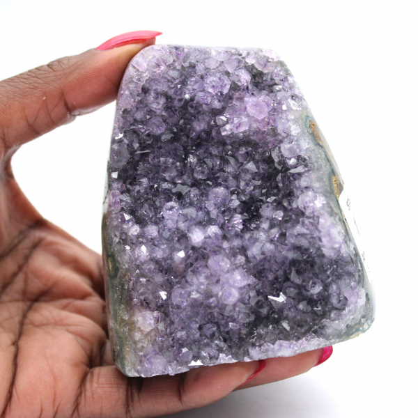 Ametista Brasile: piccola geode per la collezione di minerali