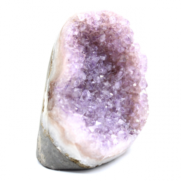 Piccola geode di ametista brasiliana: autenticità garantita