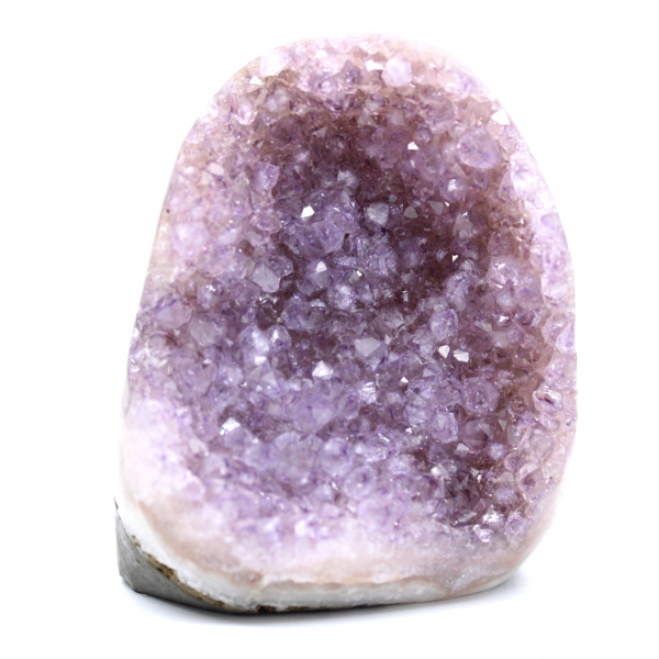 Piccola geode di ametista brasiliana: autenticità garantita