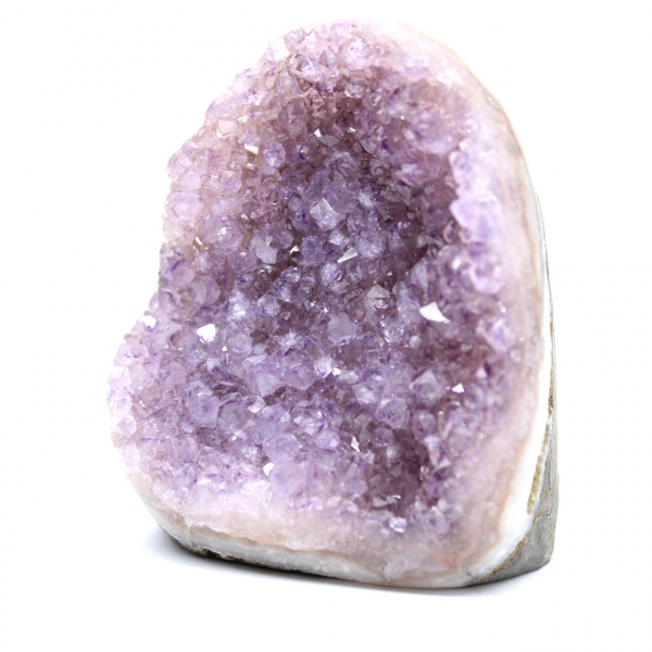 Piccola geode di ametista brasiliana: autenticità garantita