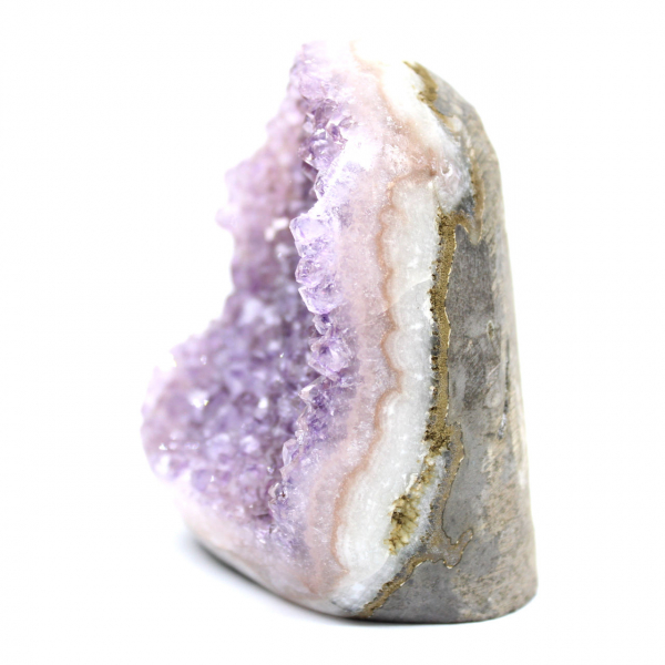 Piccola geode di ametista brasiliana: autenticità garantita