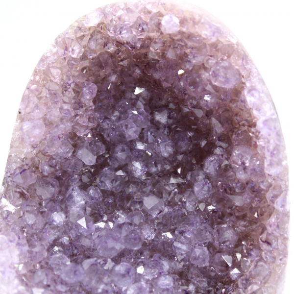 Piccola geode di ametista brasiliana: autenticità garantita