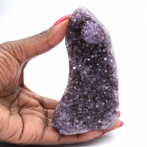 Ametista brasiliana: piccola geode per l'estetica