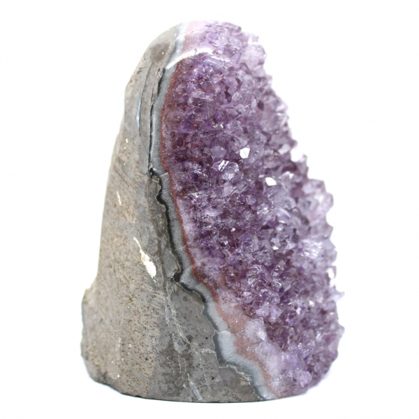 Ametista Brasile: cristallo geode da collezione