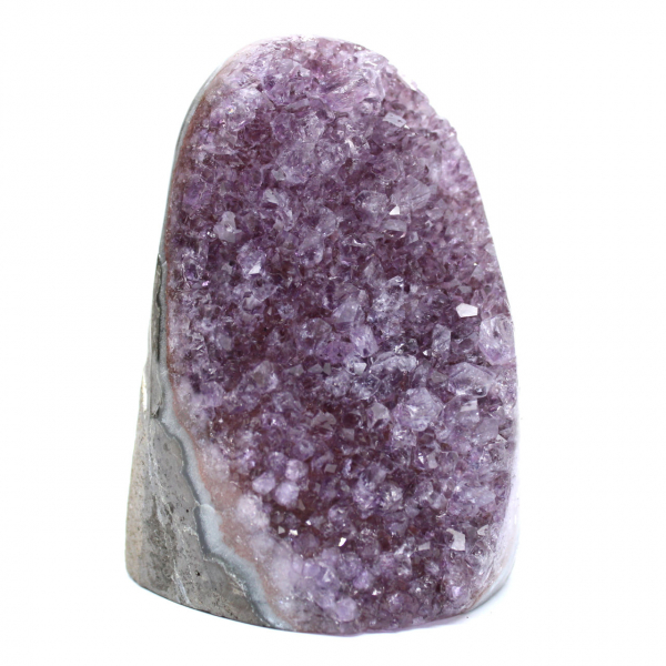 Ametista Brasile: cristallo geode da collezione