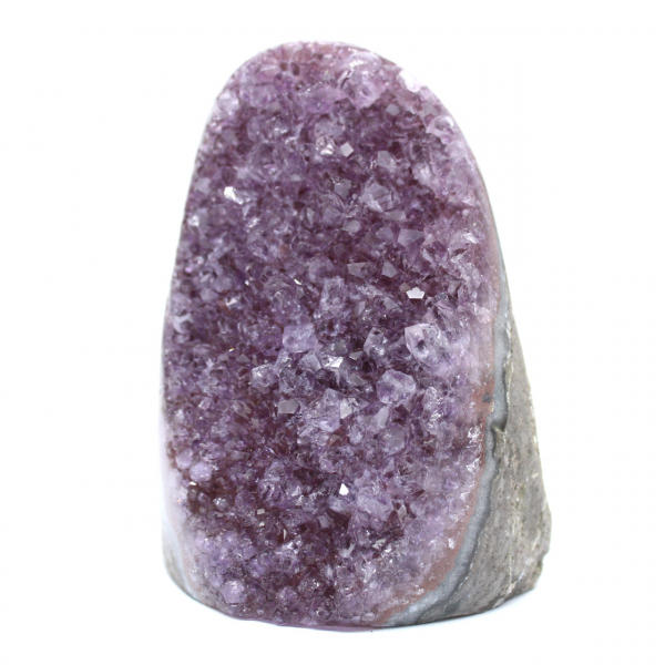 Ametista Brasile: cristallo geode da collezione
