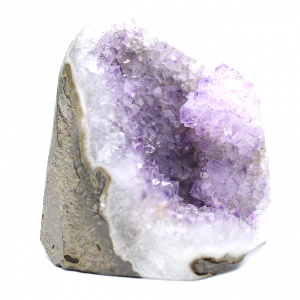 Piccola geode di ametista autentica dal Brasile