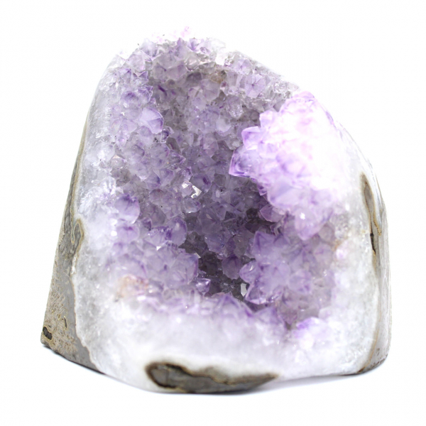 Piccola geode di ametista autentica dal Brasile