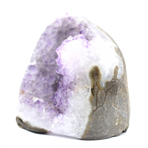 Piccola geode di ametista autentica dal Brasile