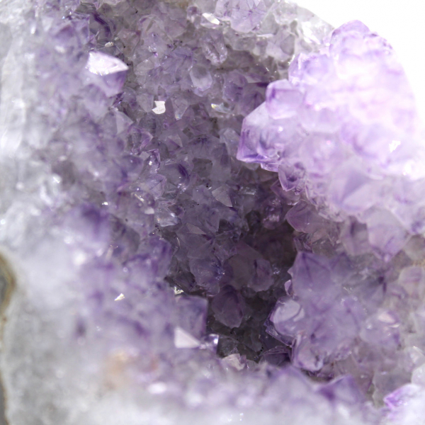 Piccola geode di ametista autentica dal Brasile