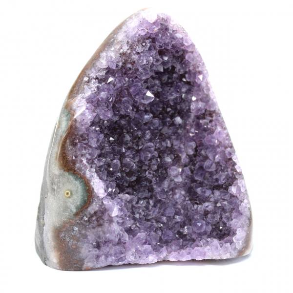 Ametista Brasile: esemplare di geode da collezione