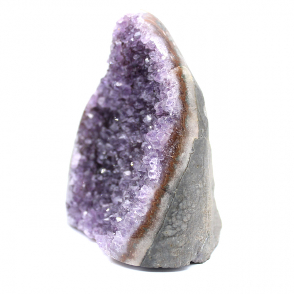 Ametista Brasile: esemplare di geode da collezione