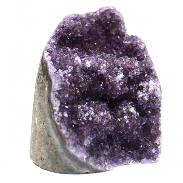Geode scultorea di ametista – Decorazione minerale Brasile