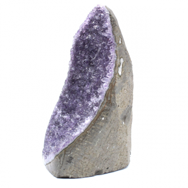Piccola geode di ametista – Esemplare viola