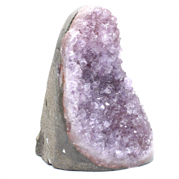 Drusa di ametista brasiliana – Esemplare di forza geologica