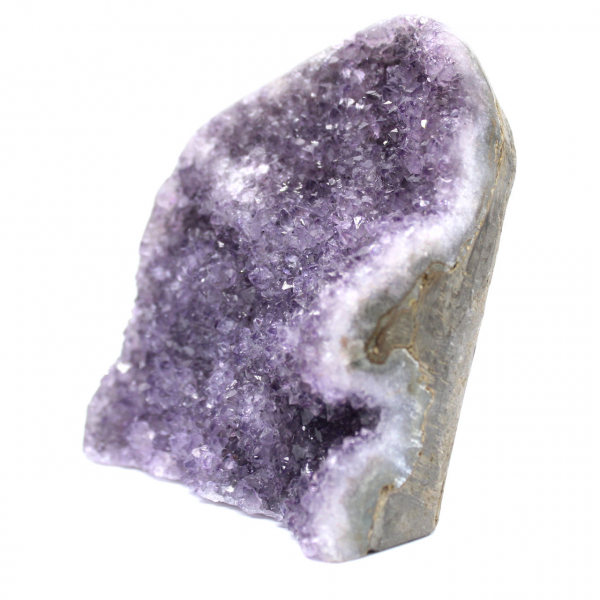 Drusa di ametista per soggiorno – Pietra naturale della calma