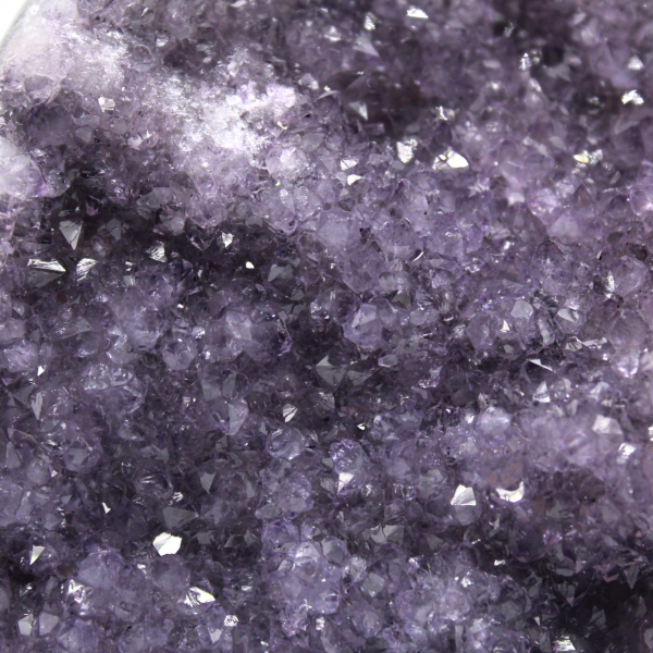 Drusa di ametista per soggiorno – Pietra naturale della calma