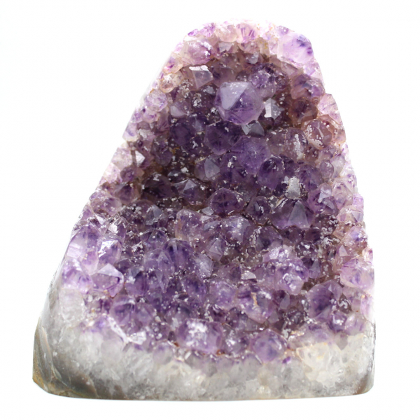 Geode di ametista, cristallo viola