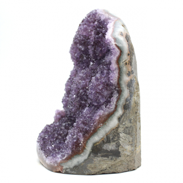 Geode di ametista, pietra grezza