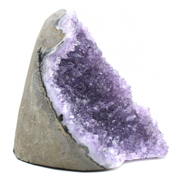 Geode di ametista, meditazione