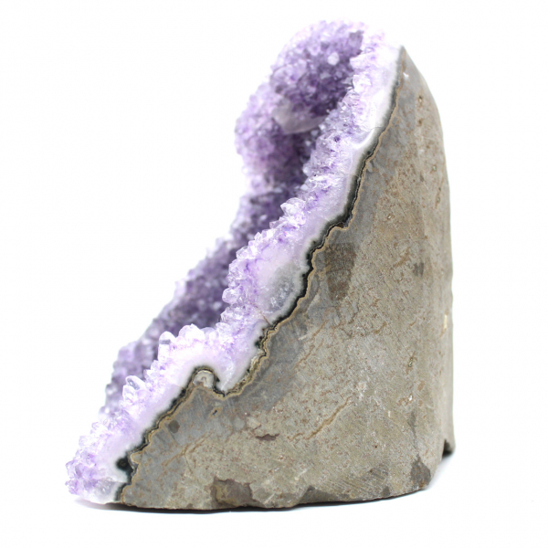 Geode di ametista, meditazione