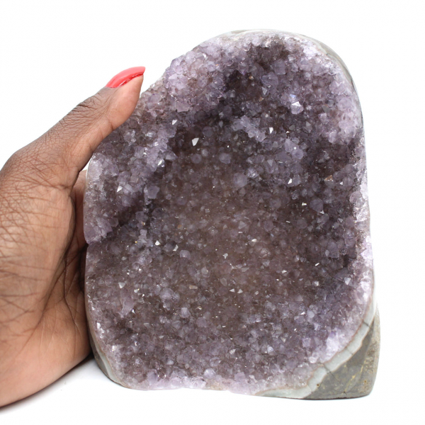 Geode di ametista, energia dolce