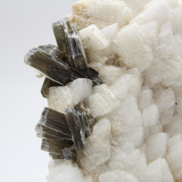 Piccolo esemplare di mica su quarzo bianco
