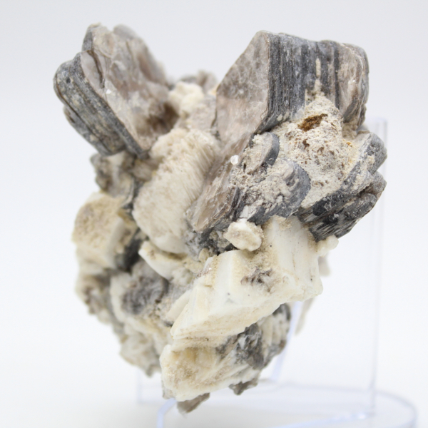 Quarzo bianco con mica afghana naturale