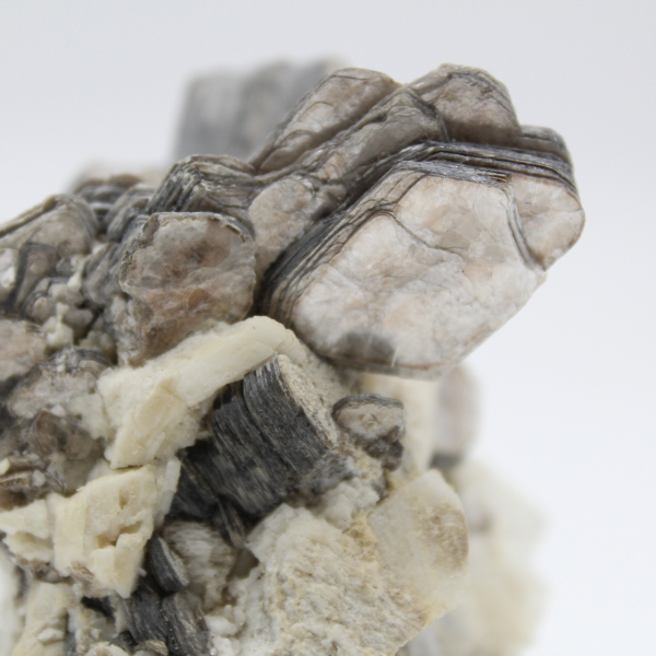 Quarzo bianco con mica afghana naturale