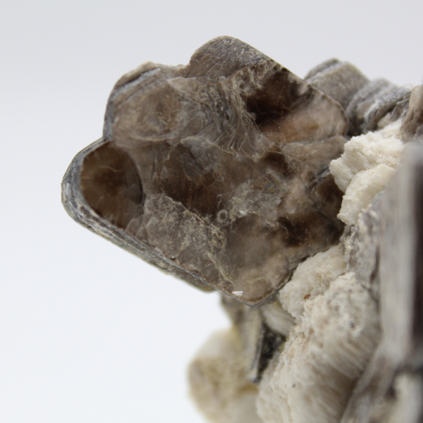 Quarzo bianco con mica afghana naturale