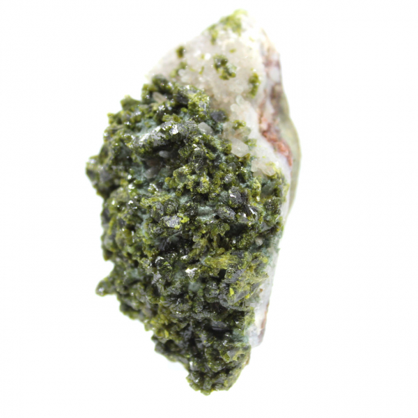 Cristalli di epidoto marocchino su matrice naturale