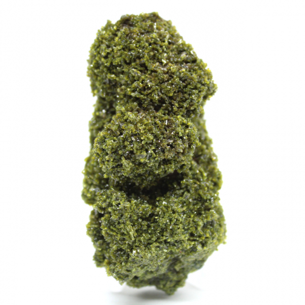 Cristalli di epidoto dal Marocco su matrice beige