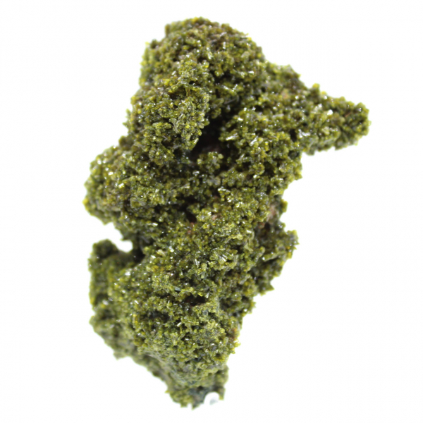 Cristalli di epidoto dal Marocco su matrice beige